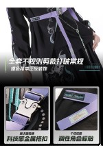 1/3 Delusion Genshin Impact Xiao Neo Chinese Workwear Black Outfit Cosplay Costume